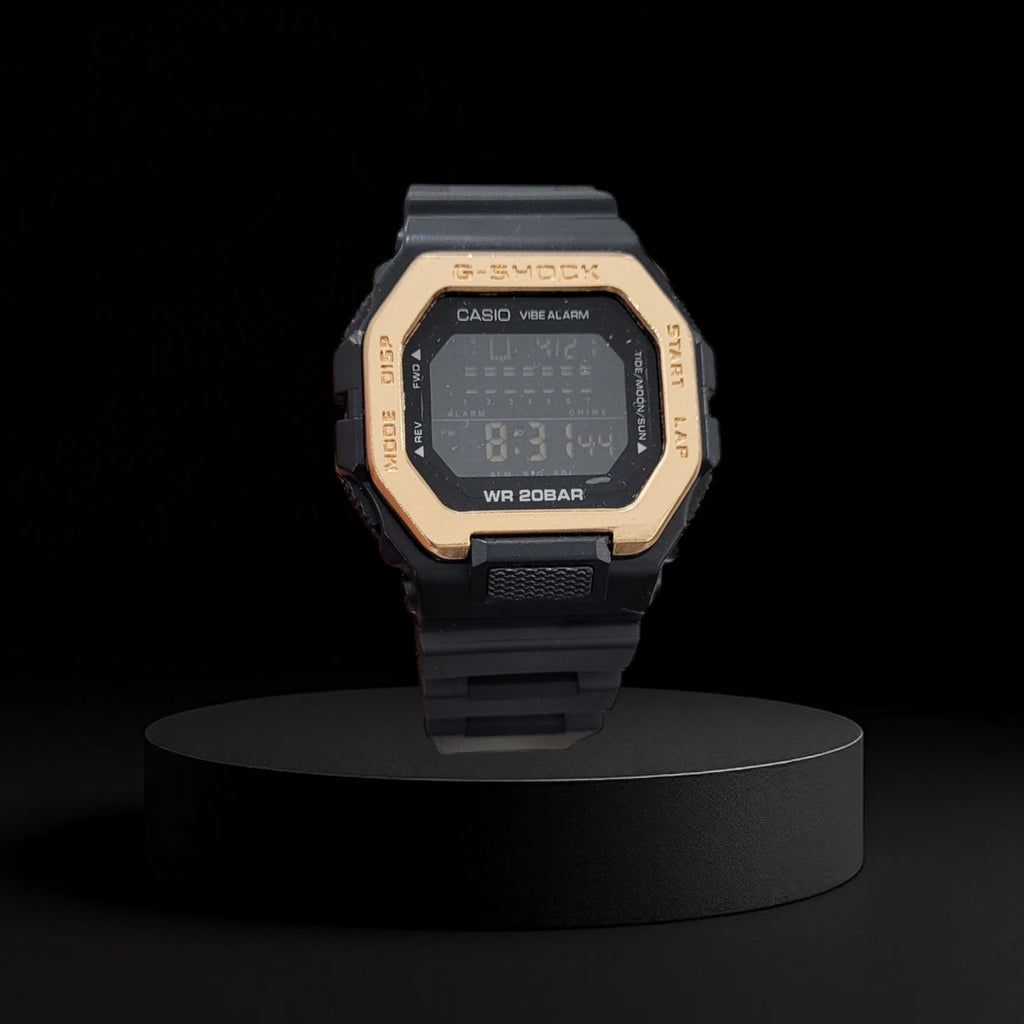 Reloj Casio G-Shock GBD-200 - Edición Negro con Bisel Dorado