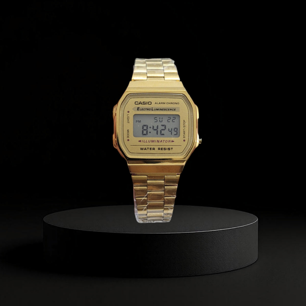 Reloj Casio A168WG Dorado Vintage para Hombre - Clásico Digital