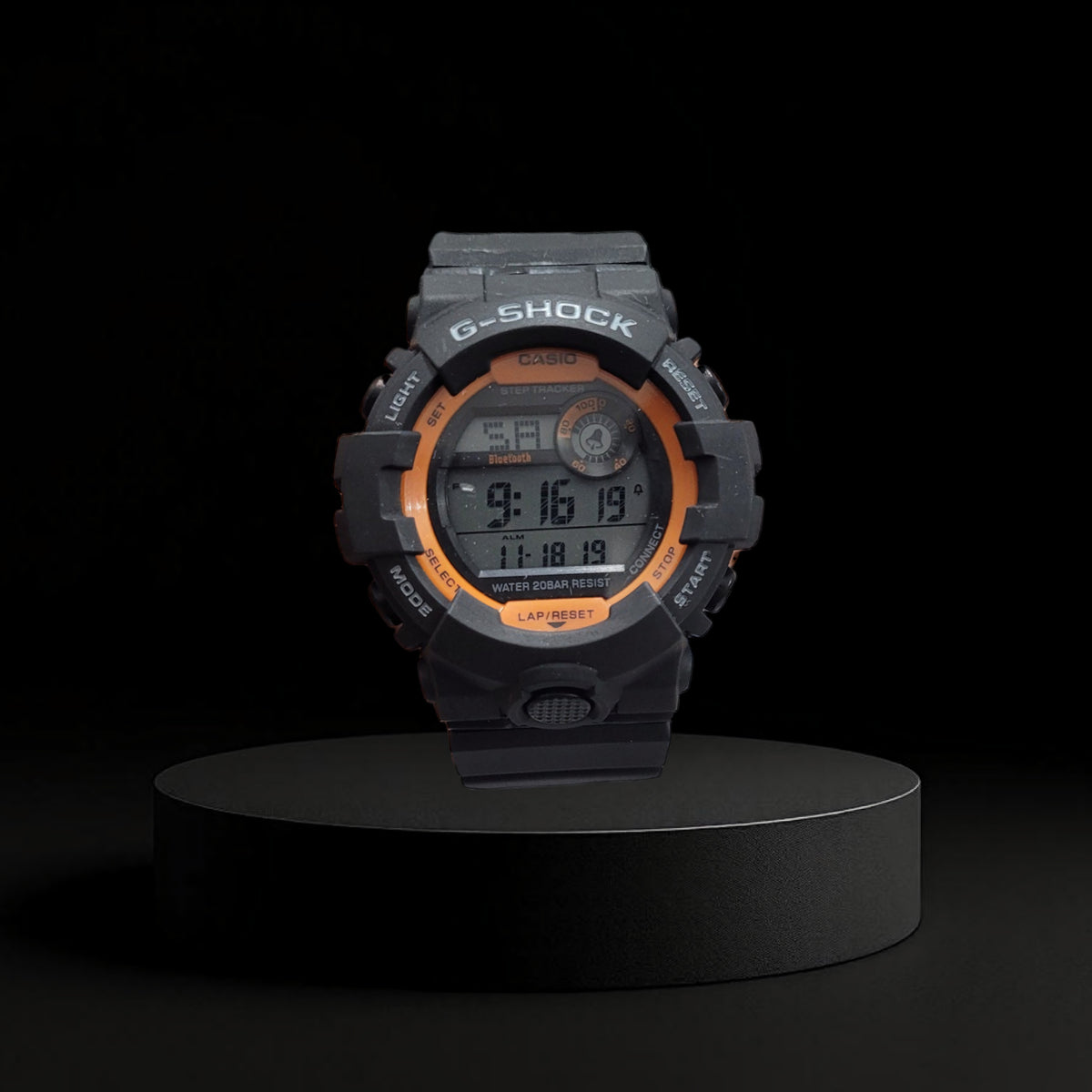 Reloj Casio G-Shock GBD-800 Deportivo Negro y Naranja - Estilo Urbano y Resistente
