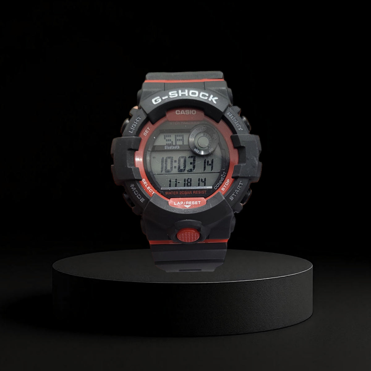 Reloj Casio G-Shock GBD-800 Negro y Rojo - Deportivo y Robusto