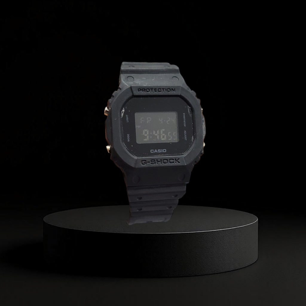 Reloj Casio G-Shock DW-5600 (Square) Digital Negro - El Icónico Cuadrado Indestructible