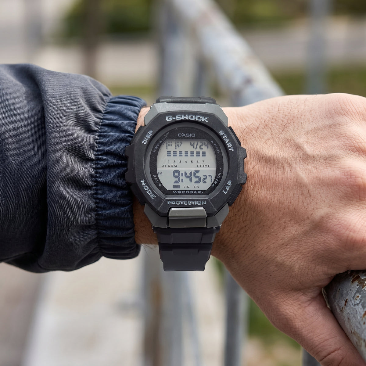 Reloj Casio G-Shock Deportivo Gris Oscuro y Negro - Estilo Rudo e Indestructible