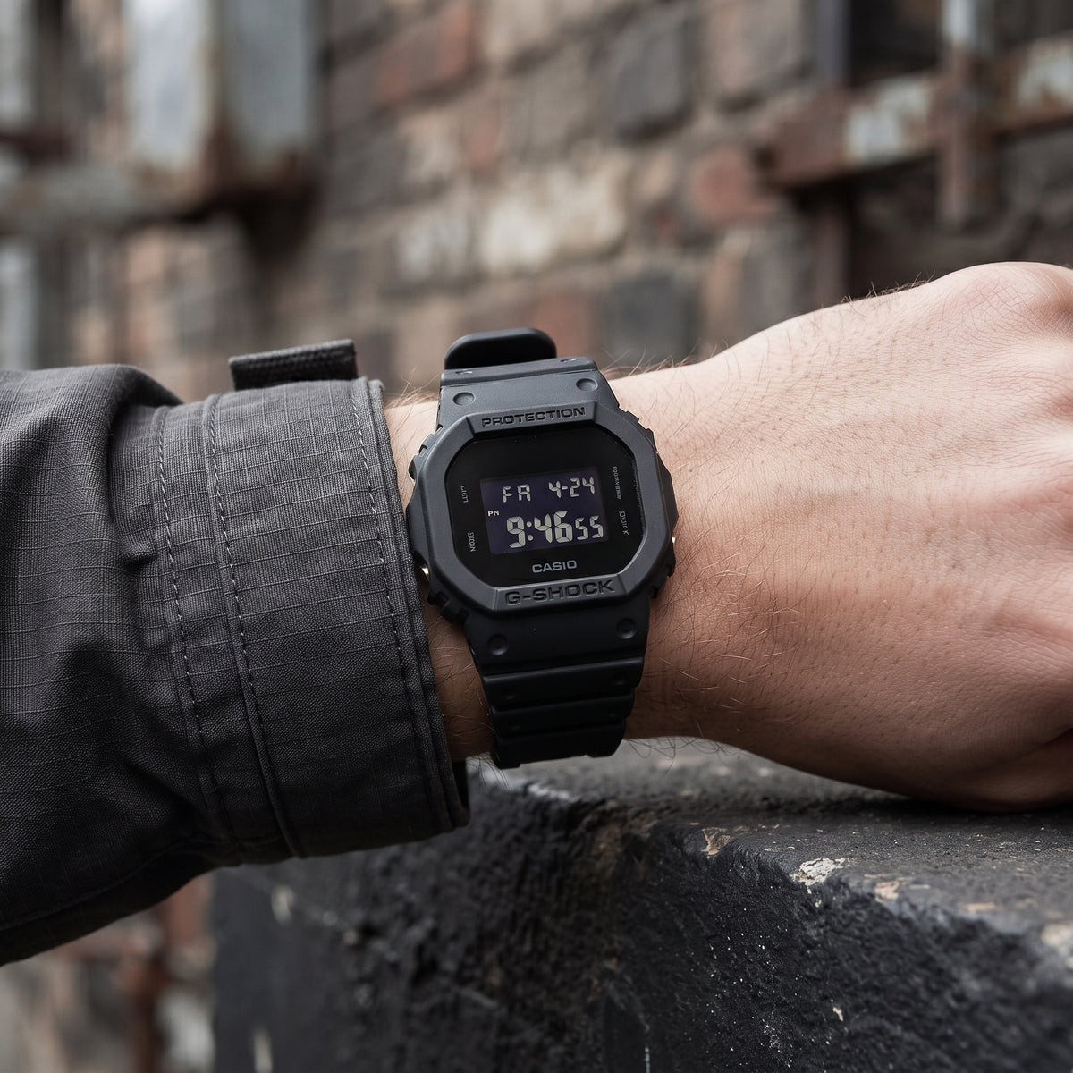 Reloj Casio G-Shock DW-5600 (Square) Digital Negro - El Icónico Cuadrado Indestructible