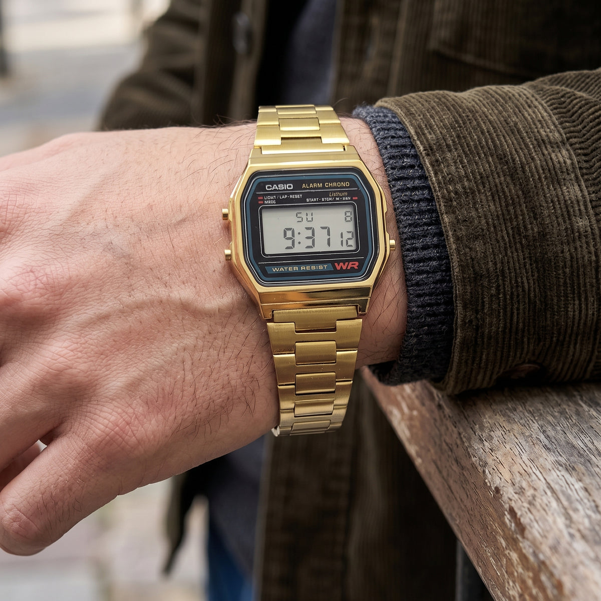 Reloj Casio A158 Dorado Vintage - Clásico Digital