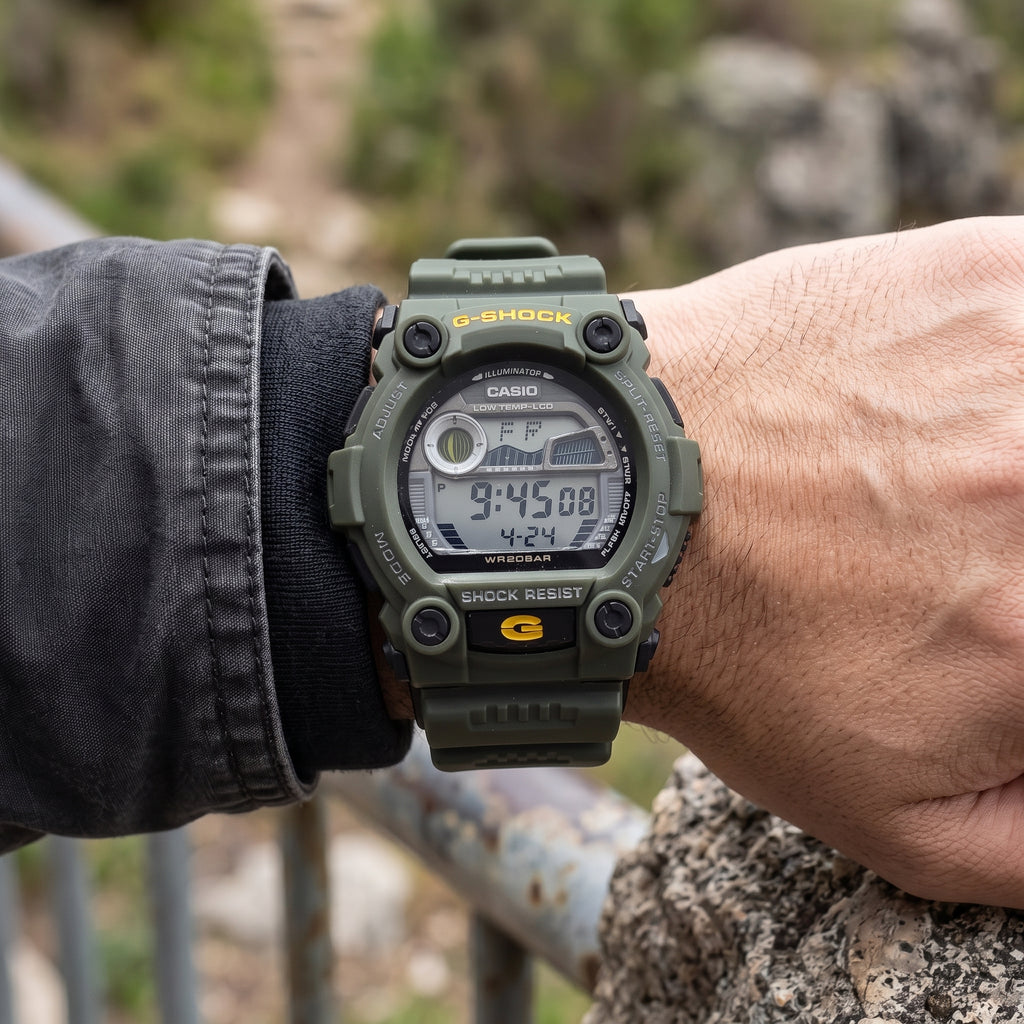 Reloj Casio G-Shock G-7900-3 Militar Verde Oliva - Todoterreno y Ultra Resistente