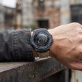 Reloj Deportivo Digital Joefox Negro y Arena - Diseño Robusto y Urbano