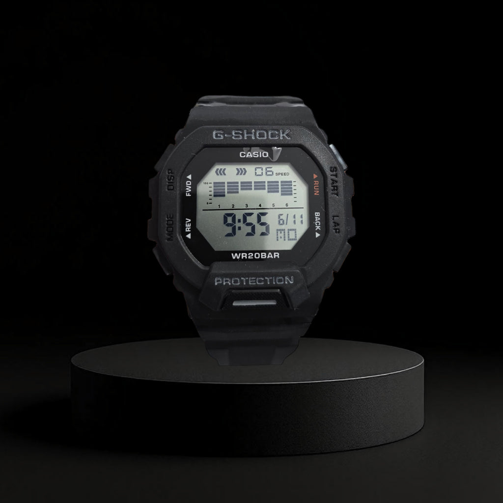 Reloj Casio G-Shock GBD-200 para Hombre - Digital Negro Mate (Edición Deportiva)